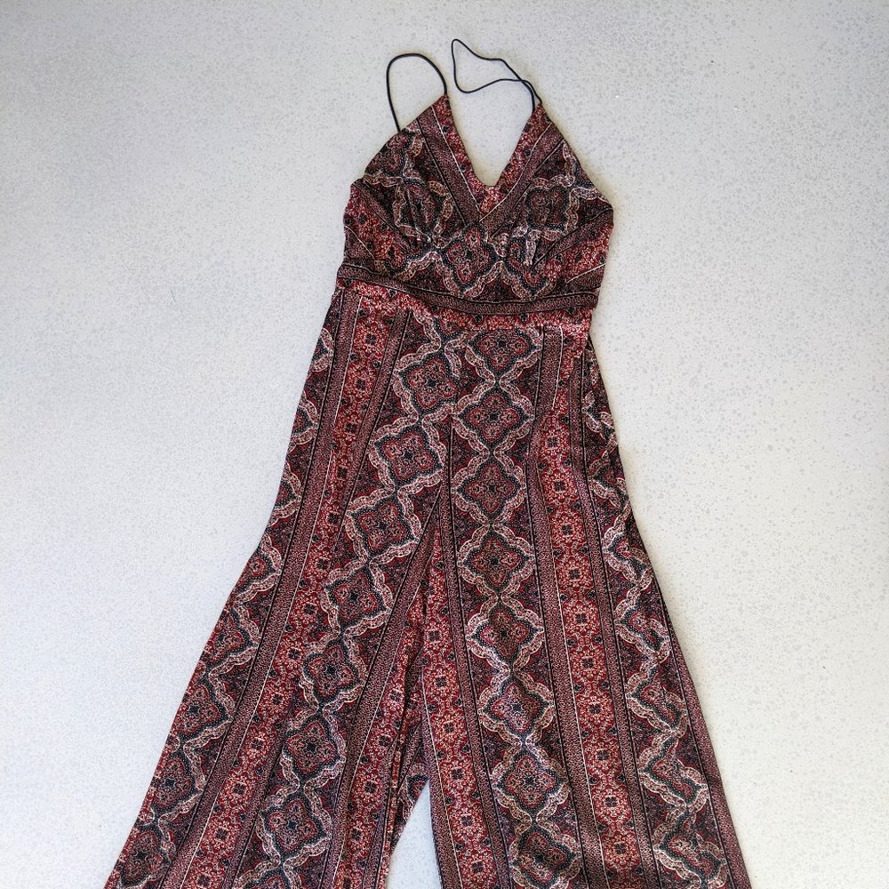 Patterned jumpsuit